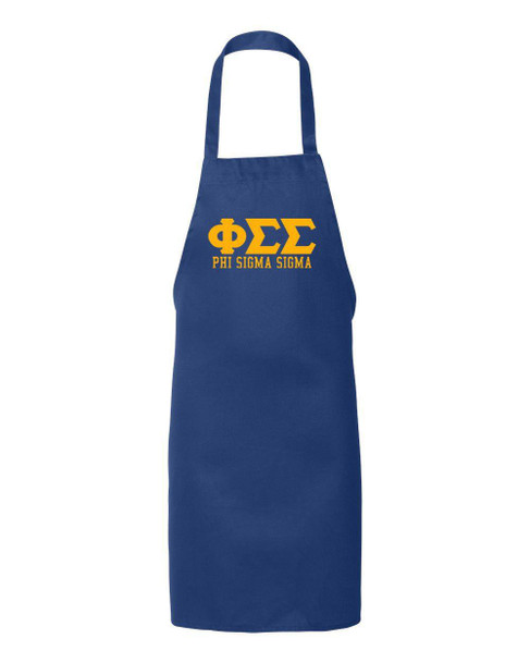  Phi Sigma Sigma Large Apron 