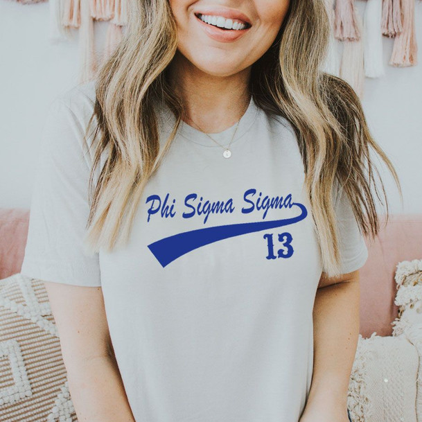 Phi Sigma Sigma Tail T-Shirts