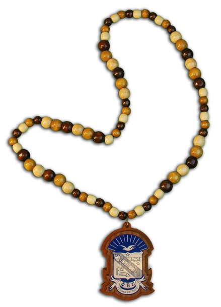 Craftique Phi Beta Sigma Tiki Necklace 