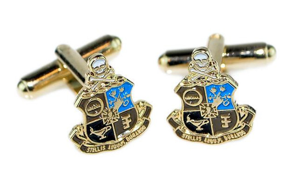  Phi Kappa Sigma Color Crest - Shield Cuff links 