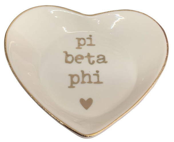 Pi Beta Phi Ceramic Ring Dish