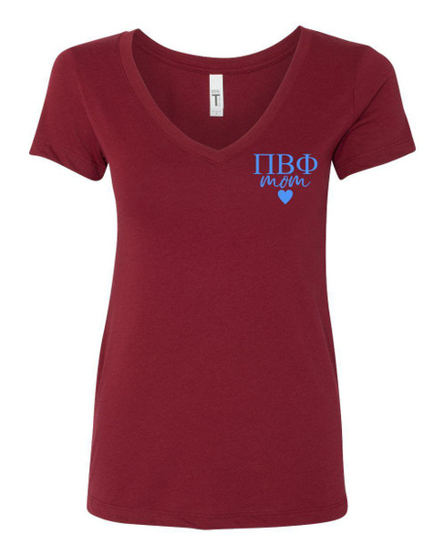  Pi Beta Phi Mom Ideal V-Neck 