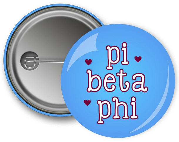 Greekgear Pi Beta Phi Cutie Button 