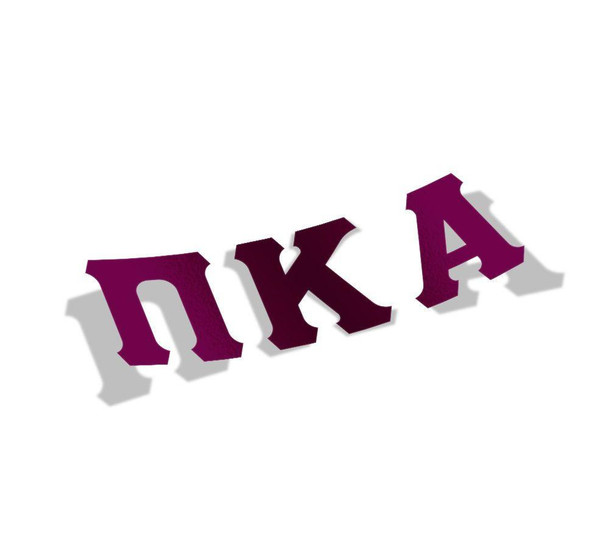  Pi Kappa Alpha Big Greek Letter Window Sticker Decal 