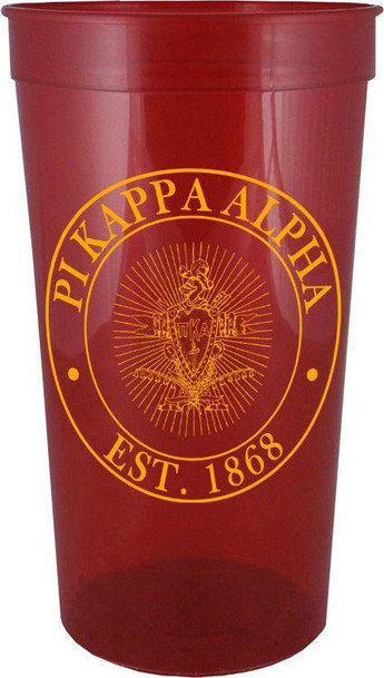  Pi Kappa Alpha Big Plastic Stadium Cup 