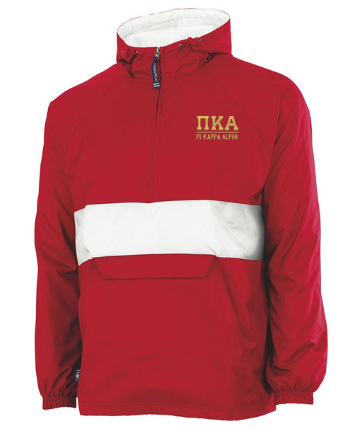 Pi Kappa Alpha Greek Letter Anoraks