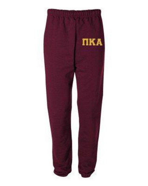  Pi Kappa Alpha Greek Lettered Thigh Sweatpants 