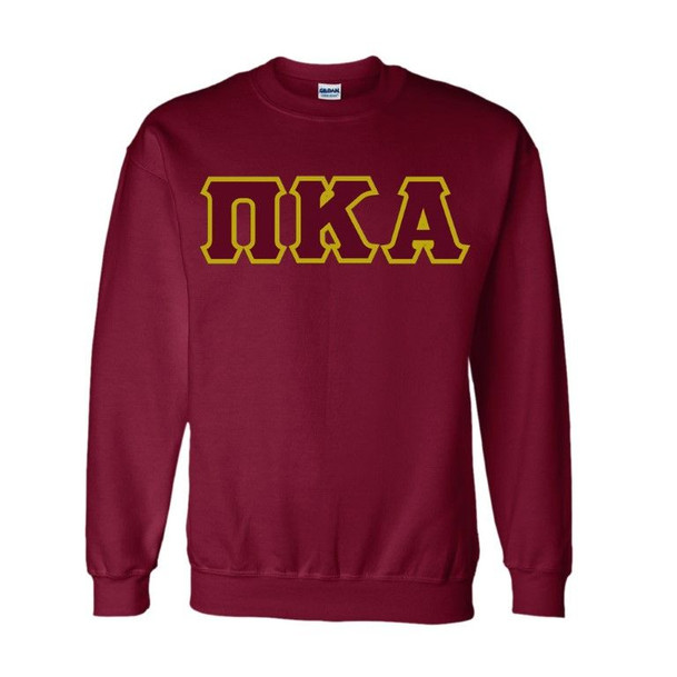 Pi Kappa Alpha Lettered Crewneck Sweatshirt