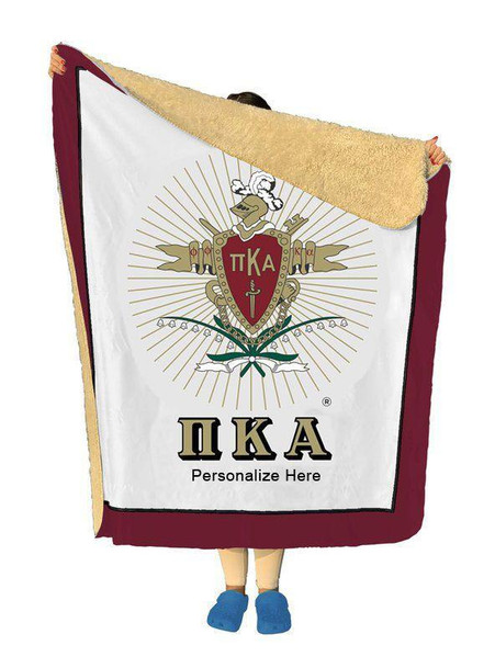  Pi Kappa Alpha Sherpa Lap Blanket 