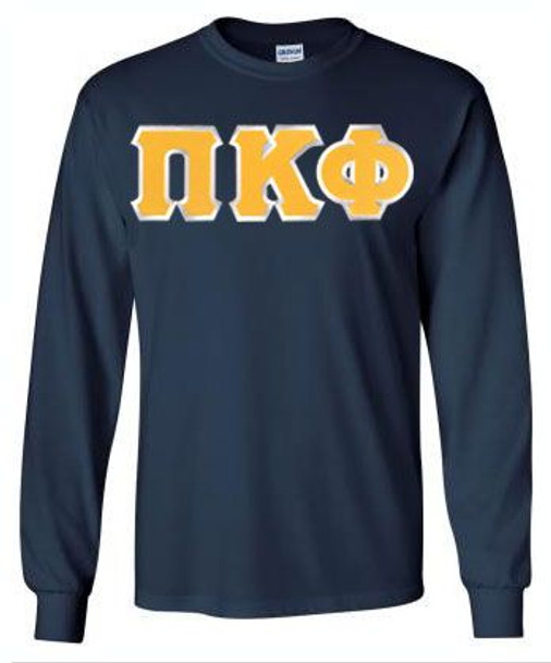 DISCOUNT Pi Kappa Phi Lettered Long sleeve