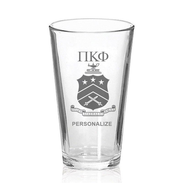 Pi Kappa Phi Mixing Glass