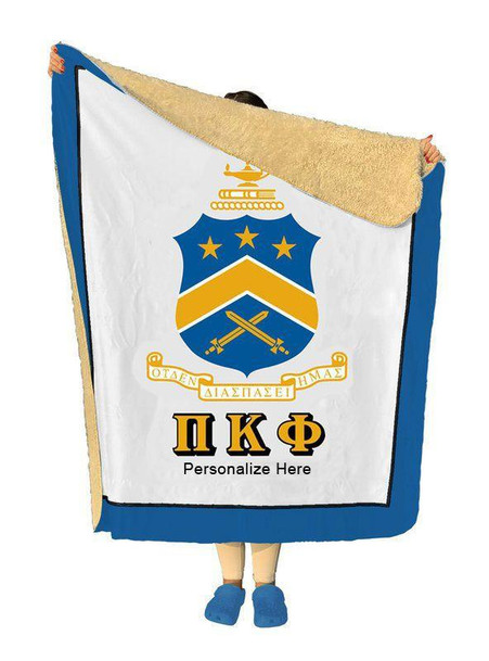  Pi Kappa Phi Sherpa Lap Blanket 