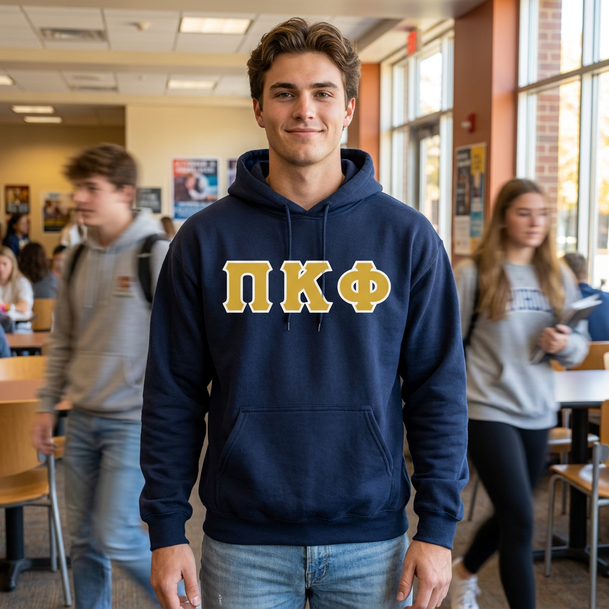Pi Kappa Phi Lettered Sweatshirts