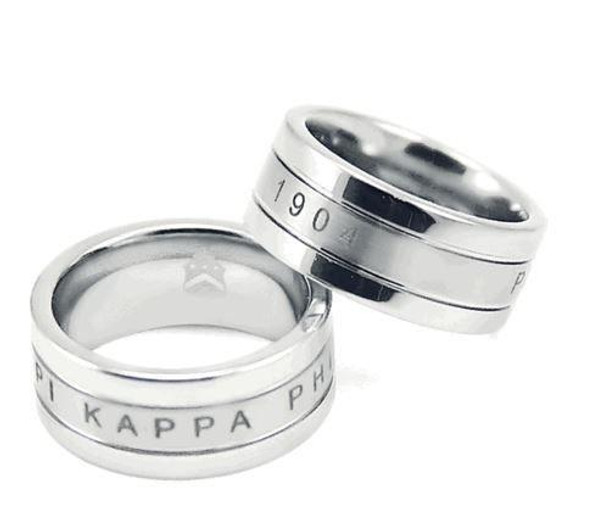 TCS Pi Kappa Phi Tungsten Ring 