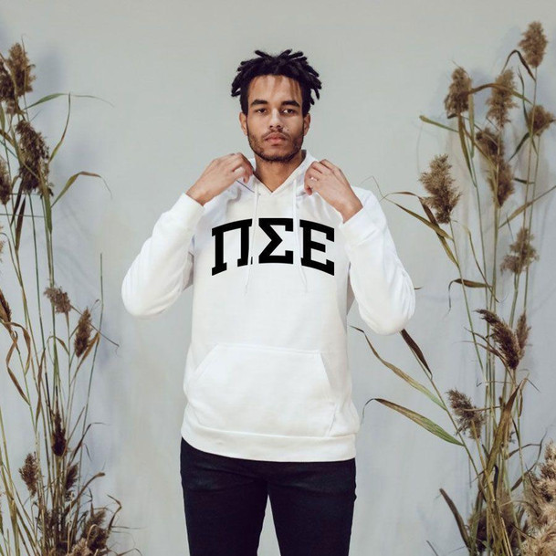  Pi Sigma Epsilon Arched Hooded Sweatshirt 