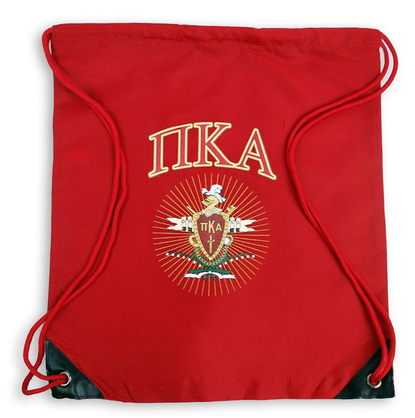  Pi Kappa Alpha Crest - Shield Cinch Sack 