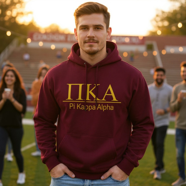 Pi Kappa Alpha Bar Hoodie