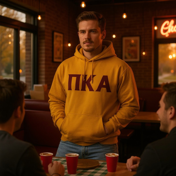 Pi Kappa Alpha letter Hoodie