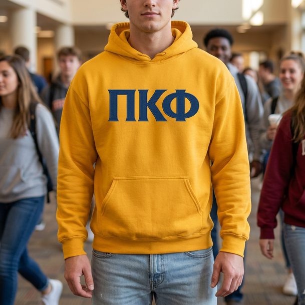 Pi Kappa Phi letter Hoodie
