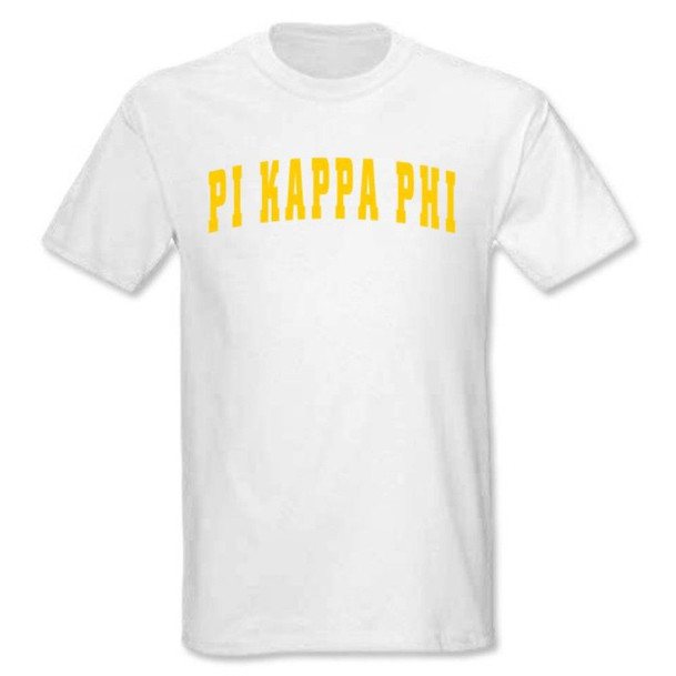 Pi Kappa Phi letterman tee