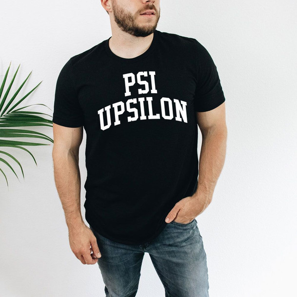 Psi Upsilon Arched T-Shirt