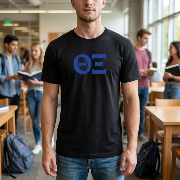 Theta Xi Letter T-shirts