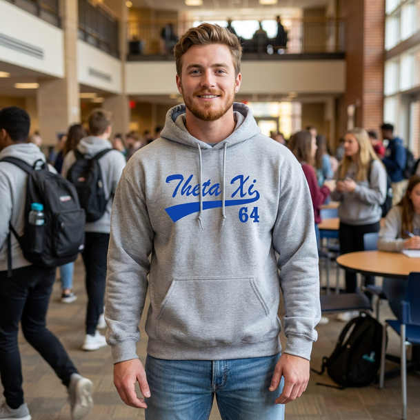 Theta Xi Tail Hoodie