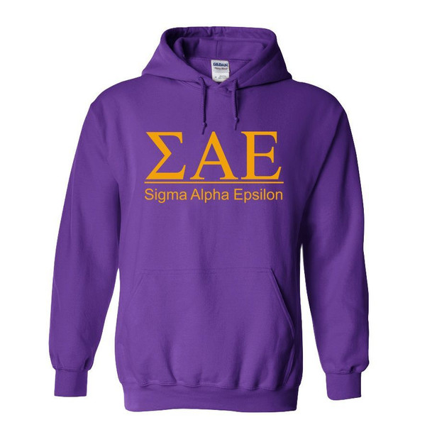 Sigma Alpha Epsilon bar Hoodie