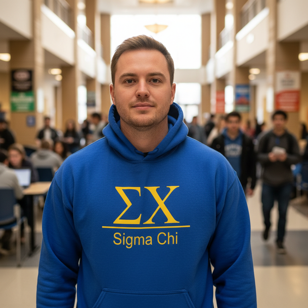 Sigma Chi Bar Hoodie