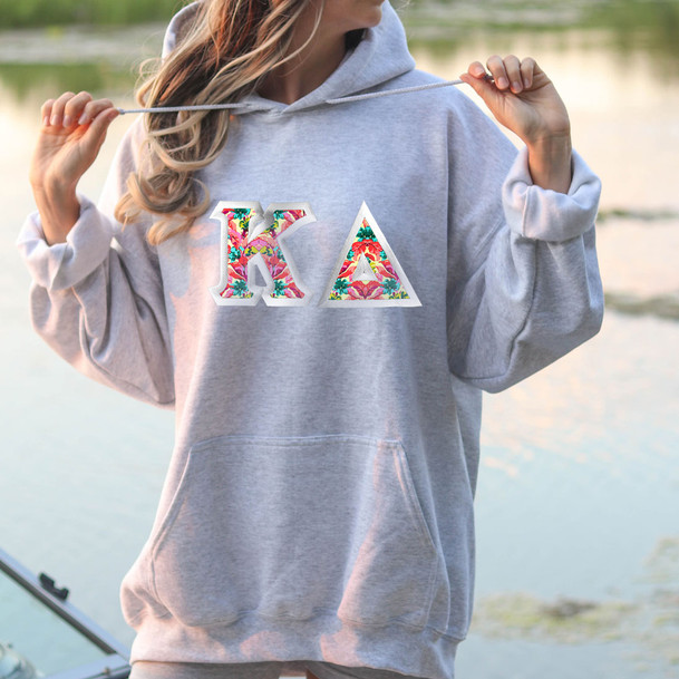 Kappa Delta Custom Twill Hooded Sweatshirt
