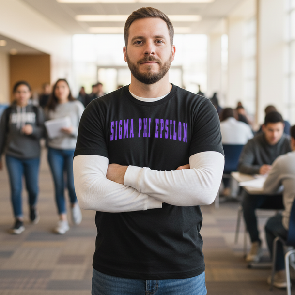Sigma Phi Epsilon Letterman tee