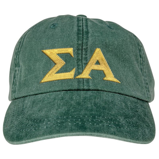 Sigma Alpha Lettered Premium Pastel Hat