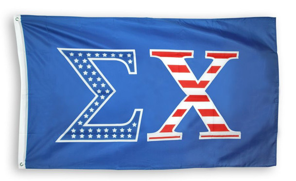 Sigma Chi 3 X 5 USA Flag