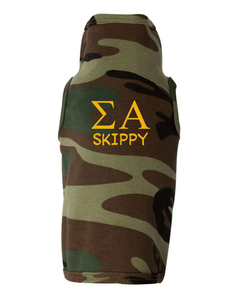  Sigma Alpha Doggie Tank - Tee 