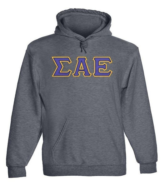 Sigma Alpha Epsilon - SAE 2 Day Ship Twill Hooded Sweatshirt