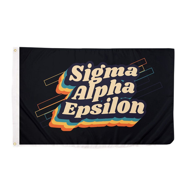 Sigma Alpha Epsilon 70's Flag