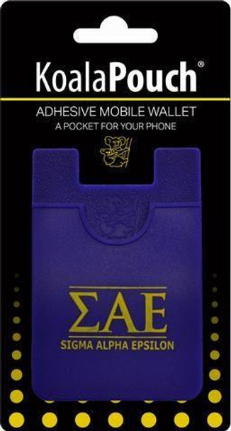 Sorority Shop Sigma Alpha Epsilon Koala Pouch Phone Wallet 