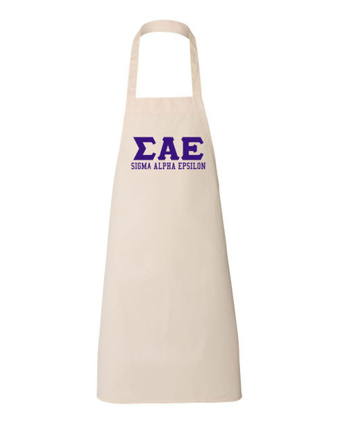  Sigma Alpha Epsilon Large Apron 