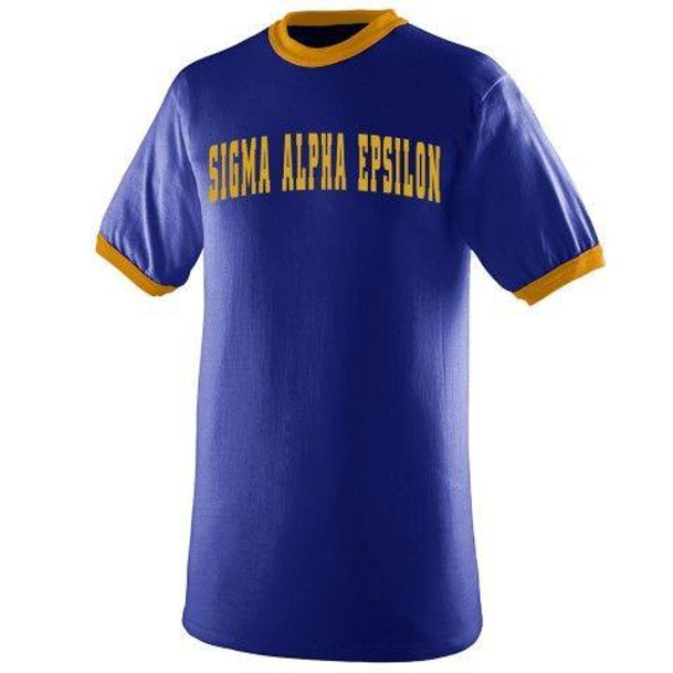  Sigma Alpha Epsilon Ringer T-shirt 