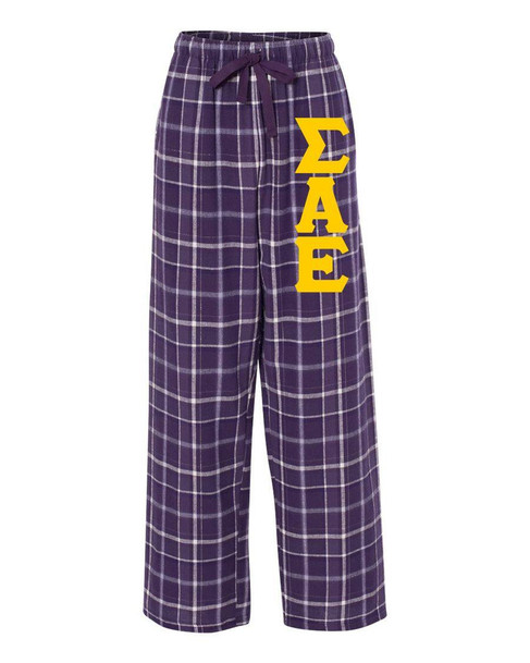  Sigma Alpha Epsilon Pajamas Flannel Pant 