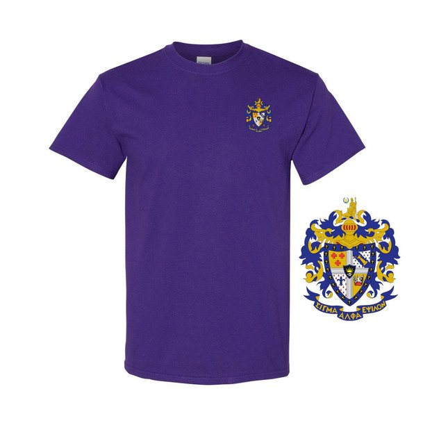  DISCOUNT-Sigma Alpha Epsilon Crest - Shield Shirt 