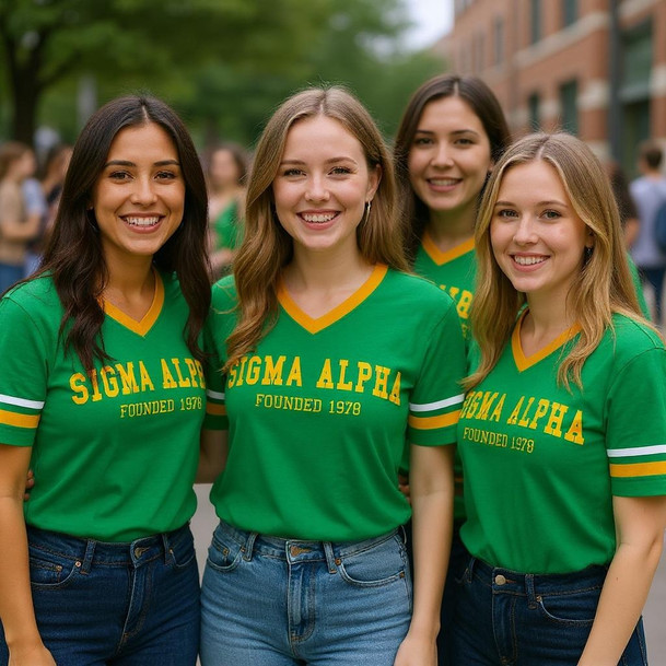 Sigma Alpha Boyfriend Style Founders Jersey