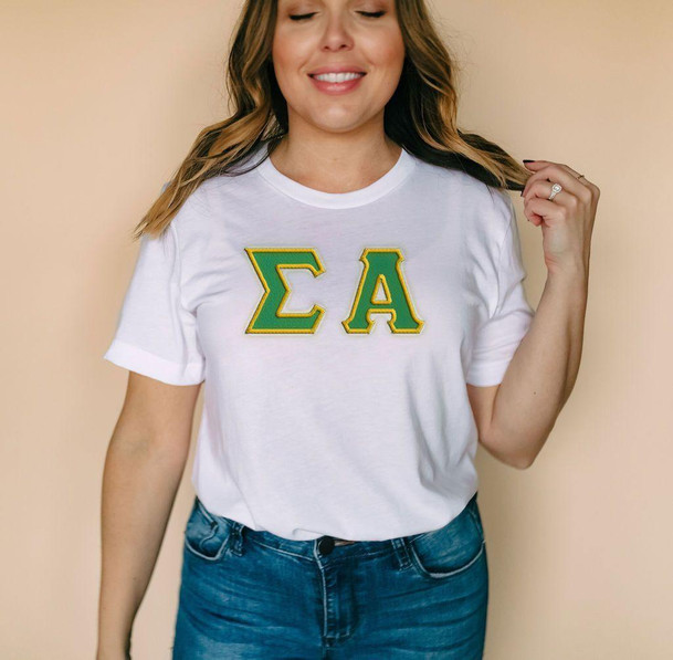  DISCOUNT Sigma Alpha Lettered Tee - Best Value 