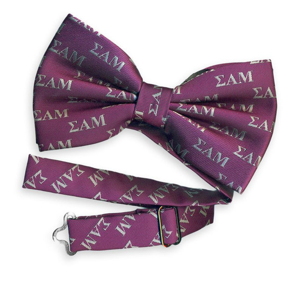 Sigma Alpha Mu Bow Tie - Woven