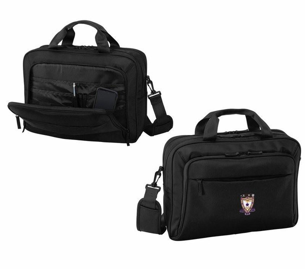  DISCOUNT-Sigma Alpha Mu Crest - Shield Briefcase Attache 
