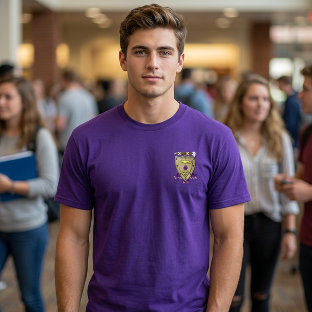 DISCOUNT-Sigma Alpha Mu Crest - Shield Shirt