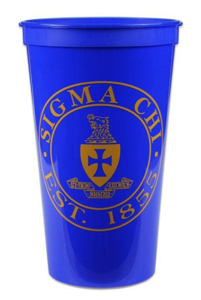  Sigma Chi Big Plastic Stadium Cup 