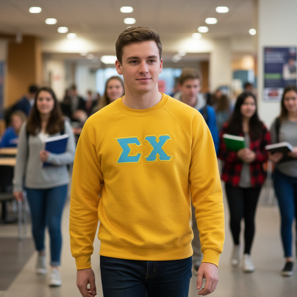 DISCOUNT Sigma Chi Lettered Crewneck - Best Value