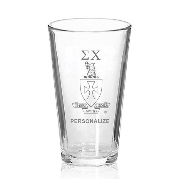 Sigma Chi Mixing Glass