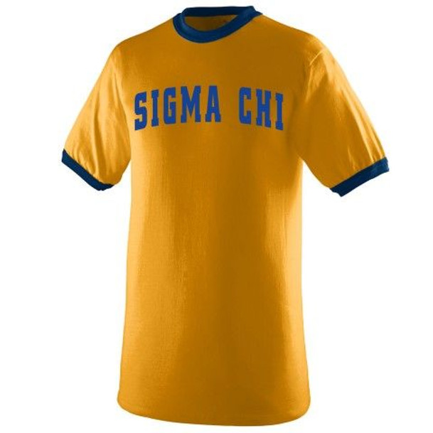 Sigma Chi Ringer T-shirts
